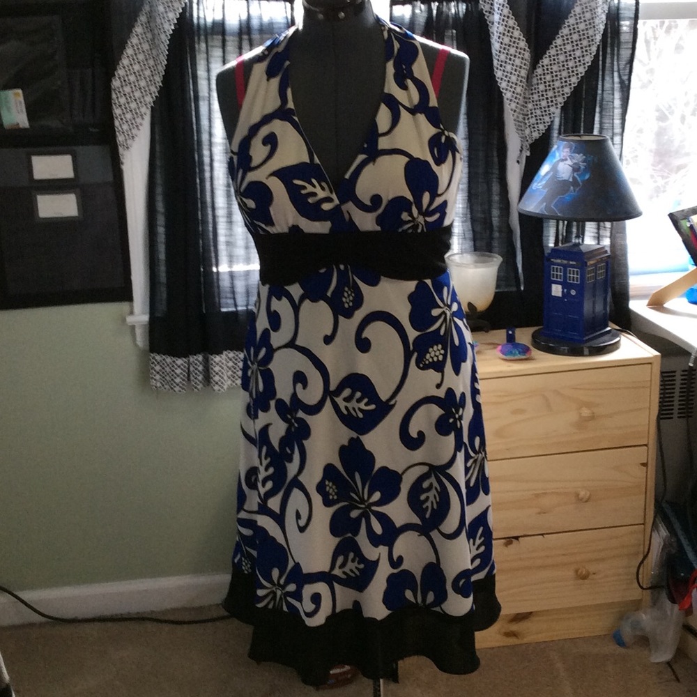Hawaiian halter dress! So perfect!